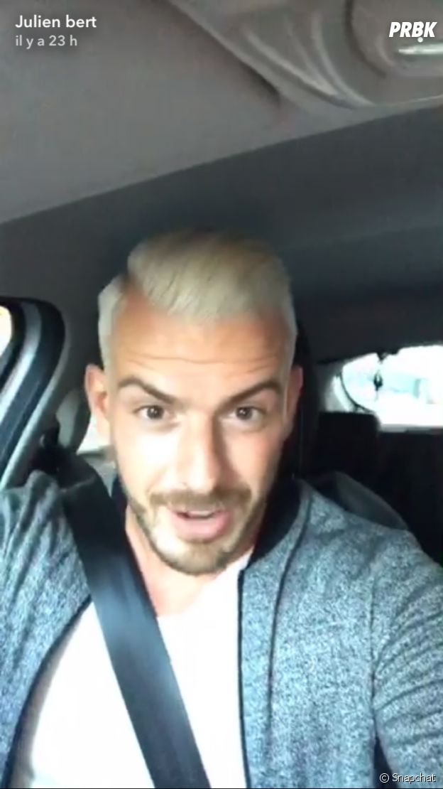 Julien Bert passe au blond