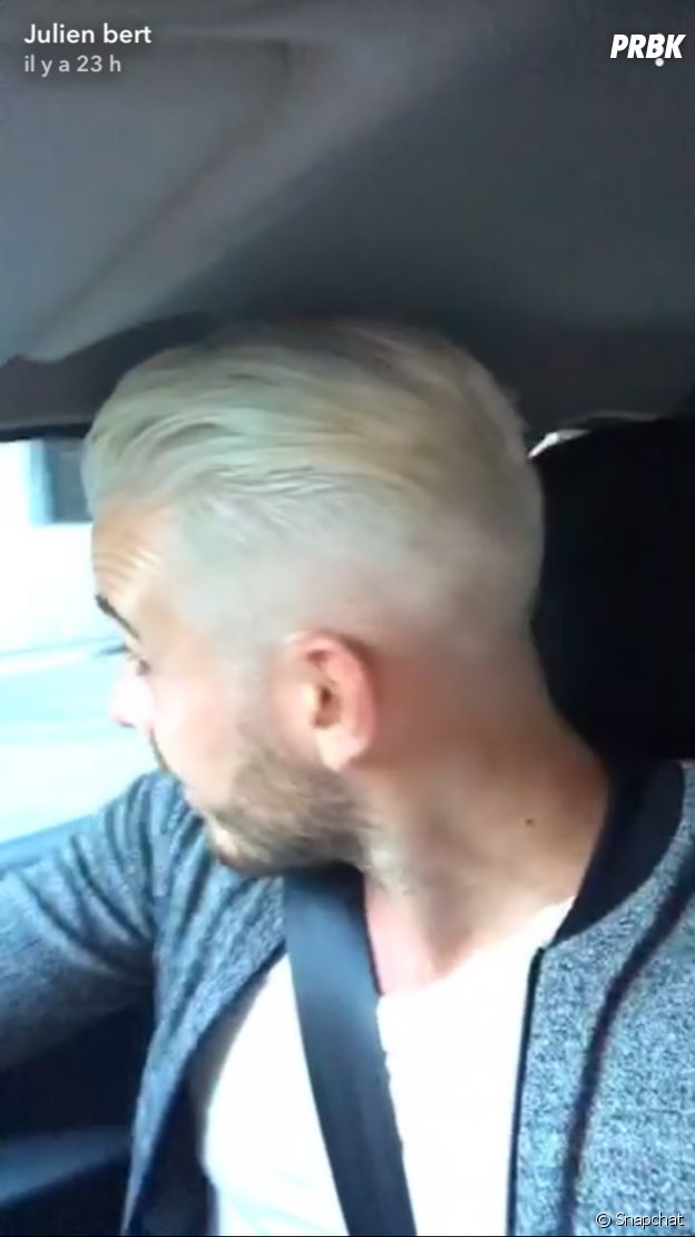 Julien Bert dévoile sa nouvelle coupe