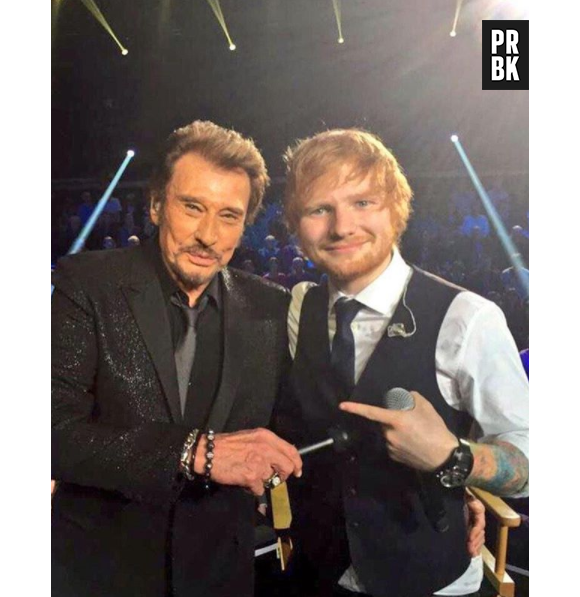 Johnny Hallyday mort : Ed Sheeran lui rend hommage avec un message touchant