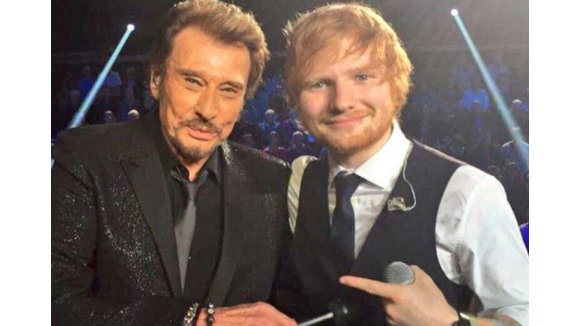 Johnny Hallyday est mort : Ed Sheeran lui rend hommage avec un message touchant