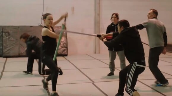 Star Wars 8 - Les derniers Jedi : découvrez l'entraînement impressionnant de Daisy Ridley