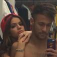 Neymar et Bruna Marquezine en mode selfie sur Instagram apr&egrave;s une victoire du Br&eacute;sil au Mondial 2014 