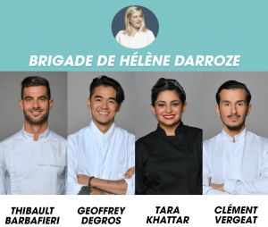 Top Chef 2018 : la brigade de Hélène Darroze