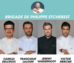 Top Chef 2018 : la brigade de Philippe Etchebest