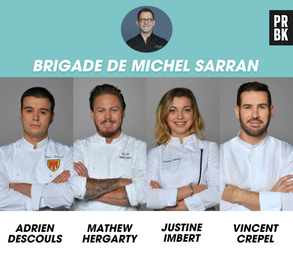 Top Chef 2018 : la brigade de Michel Sarran