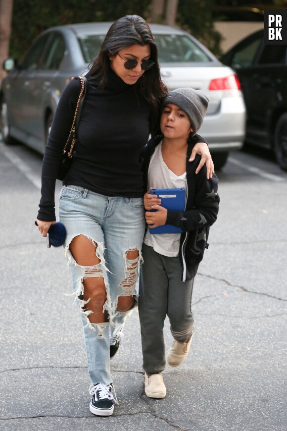 Kourtney Kardashian : son fils de 8 ans pèse presque autant qu'elle !