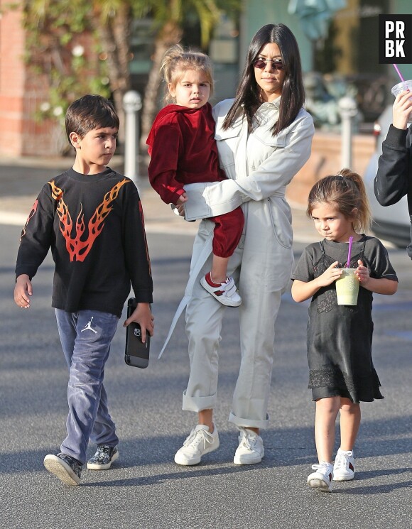 Kourtney Kardashian : son fils de 8 ans pèse presque autant qu'elle !