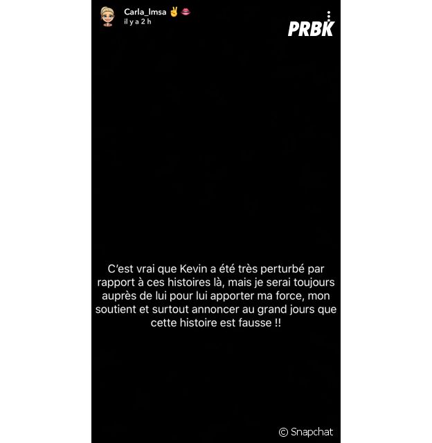 Carla Moreau (Les Marseillais Australia) prend la défense de Kevin Guedj