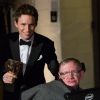 Stephen Hawking et  Eddie Redmayne