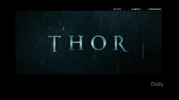 Thor ... Un trailer en VO