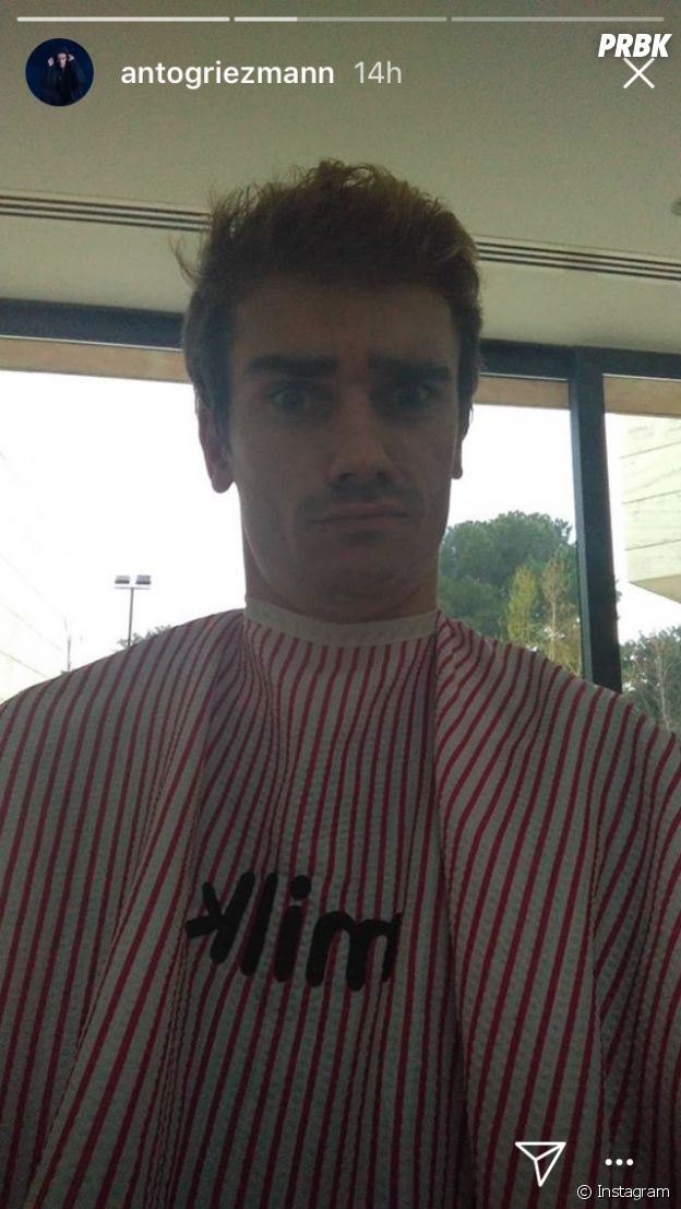 Antoine Griezmann : finies les coupes de cheveux improbables ? Il s'est rasé les cheveux !