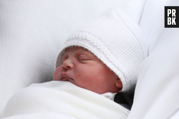 Kate Middleton et le Prince William présentent leur fils à Londres le 23 avril 2018
