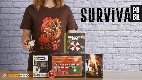 Tomb Raider, The Last of Us, Resident Evil... unboxing Wootbox Survival