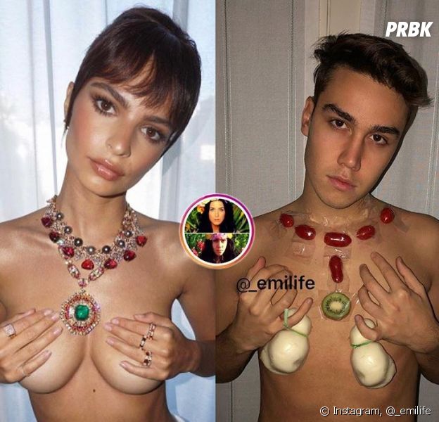 Emi : ce jeune italien parodie les photos des stars sur Instagram, et c'est à mourir de rire !