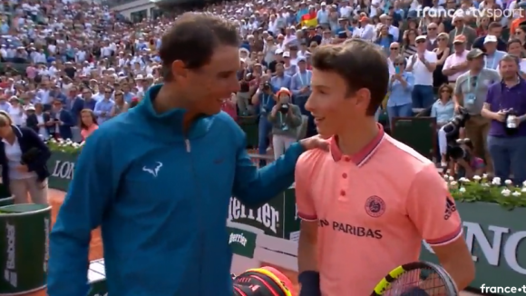 Roland-Garros 2018 : Rafael Nadal réalise le rêve d'un fan après sa victoire face à Richard Gasquet
