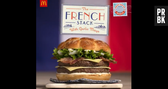 McDonald's lance un burger français... en Angleterre