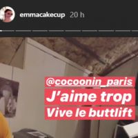 Emma CakeCup partage tout avec ses fans, y compris son remodelage des fesses et du menton
