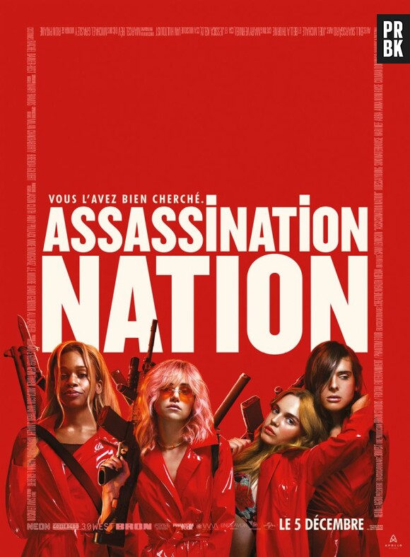 Assassination Nation : quatre adolecentes plongées dans une chasse aux sorcières moderne dans les rues de Salem.