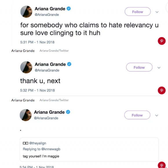 Ariana Grande séparée de Pete Davidson : elle le tacle et recouvre leur tatouage commun