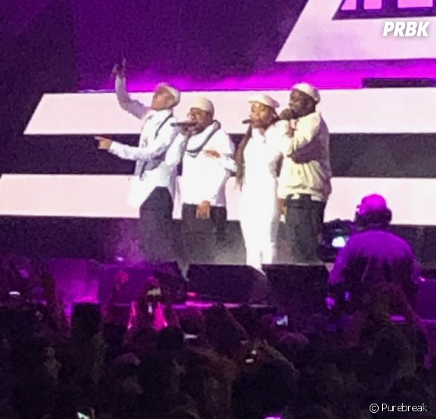 Black Eyed Peas annoncent la sortie d'un nouvel album en plein concert à Paris