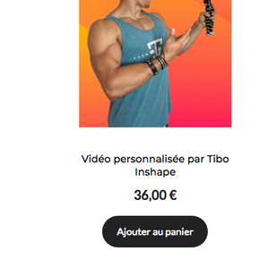 Tibo InShape fait payer ses dédicaces à ses abonnés, ils crient au scandale