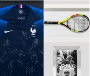 Téléthon 2018 : maillot des Bleus, raquette de Nadal... les objets mis en ventes par les stars