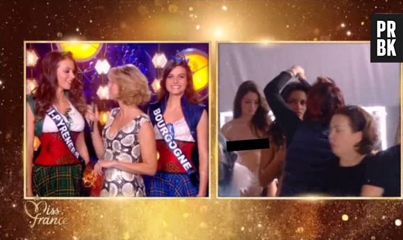 Miss France 2019 : les seins de candidates, dont Miss Aquitaine, filmés en direct dans les coulisses