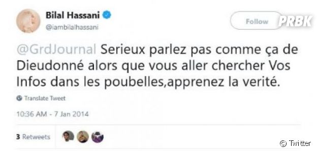 Bilal Hassani s'explique après la publication de tweets datant de 2014 à propos d'Israel ou Dieudonné
