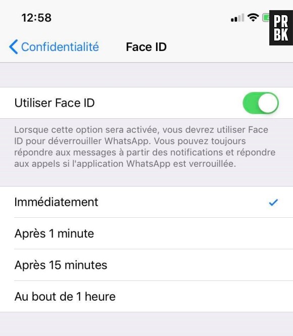 WhatsApp : comment activer Face ID ou Touch ID sur iPhone après la mise à jour