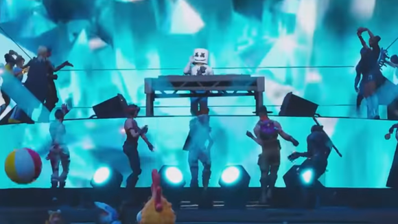 Grâce à Fortnite, le DJ Marshmello a mixé en direct pour plus de 10 millions de personnes