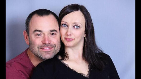 Emilie (L'amour est dans le pré 2017) et Sebastien parents d'une petite fille