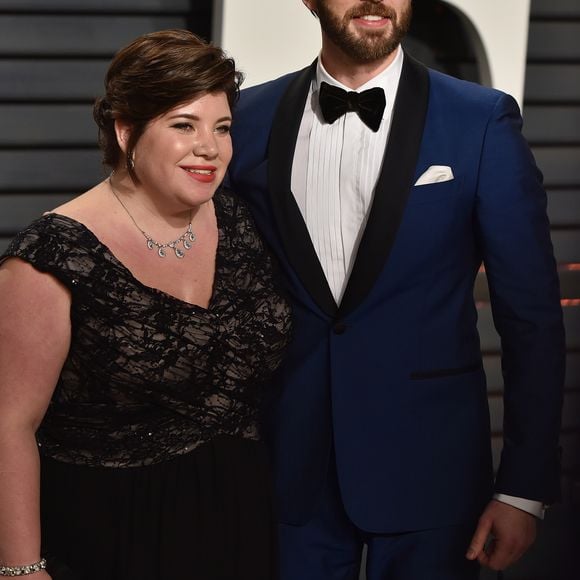 Ces stars qui posent avec leur famille sur un tapis rouge : Chris Evans et sa soeur Shanna