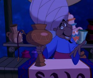 Aladdin : La scène d'ouvertude dans le dessin-animé
