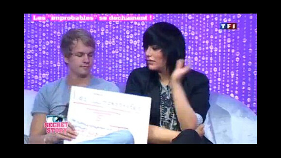 Secret Story 4 ... dans la quotidienne ce soir ... lundi 4 octobre 2010