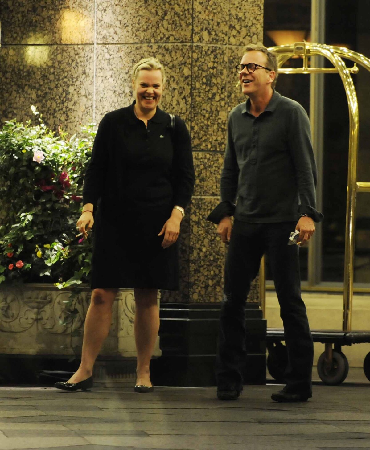 Photo Kiefer Sutherland et sa soeur jumelle Rachel Sutherland PureBreak