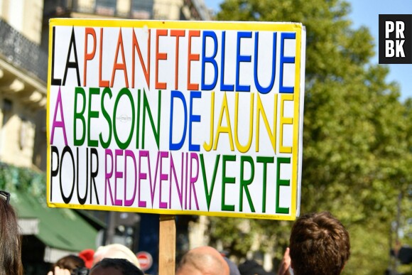 A Paris s'est déroulée la marche pour le climat ce samedi 21 septembre 2019