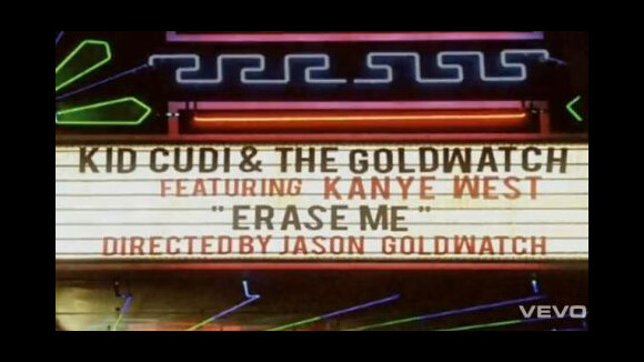 Kid Cudi et Kanye West ... Leur clip Erase Me