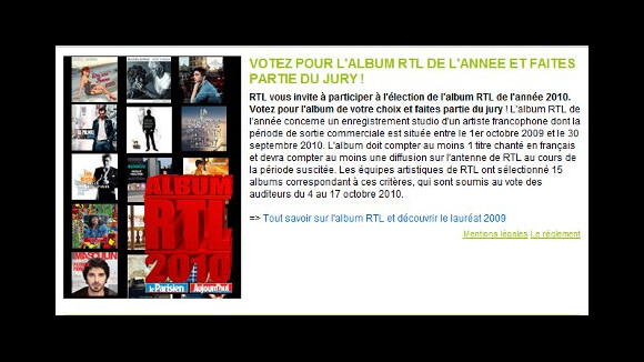 Album RTL 2010 ... Zaz en course pour le titre