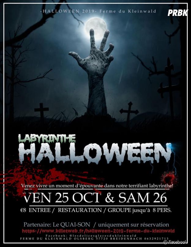 Halloween 2019 : la ferme de Kleinwald organise un parcours effrayant dans un labyrintyhe situé dans un champ de maïs