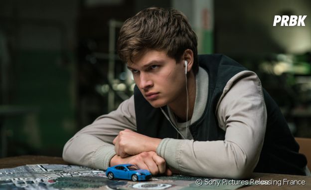 Ansel Elgort dans Baby Driver