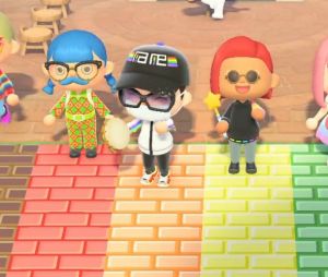 Animal Crossing s'engage pour les LGBTQIA+ en créant une île spéciale pride pour le mois des fiertés