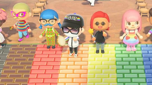 Animal Crossing s'engage pour les LGBTQIA+ en créant une île spéciale pride pour le mois des fiertés