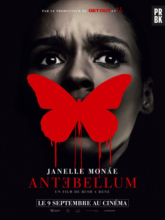 L'affiche d'Antebellum au cinéma le 9 septembre.