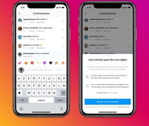 Instagram lance deux nouveaux outils pour dissuader les auteurs de commentaires malveillants