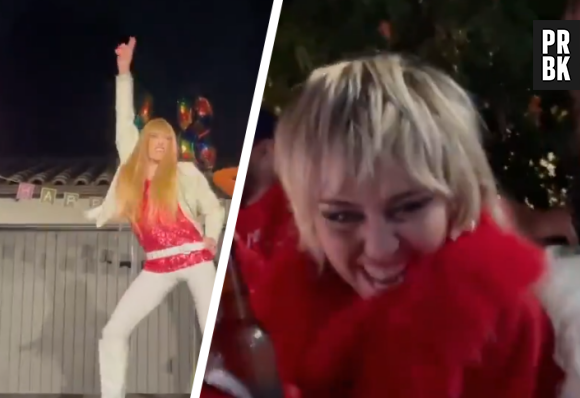 Miley Cyrus a fêté son anniversaire avec... Hannah Montana