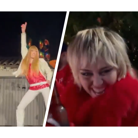 Miley Cyrus a fêté son anniversaire avec... Hannah Montana