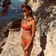 Amandine Petit (Miss France 2021) en bikini sur Instagram