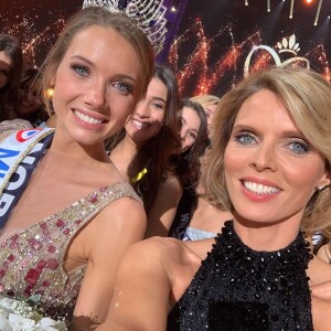 Amandine Petit (Miss France 2021) et Syvie Tellier