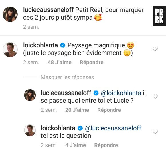Loïc (Koh Lanta 2020 / Koh Lanta, les 4 terres) en couple pas avec Lola mais avec Lucie Caussanel (Miss Languedoc-Roussillon 2019) ? Leurs photos et leurs messages sèment le doute
