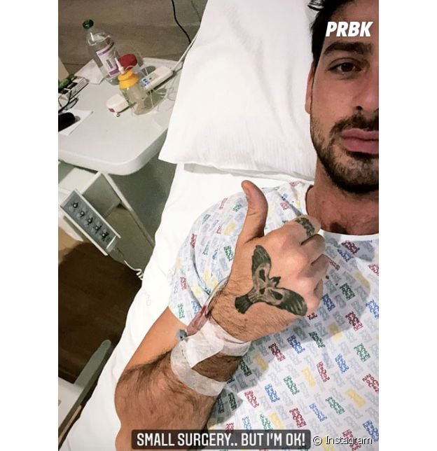 Michele Morrone (365 DNI) à l'hôpital